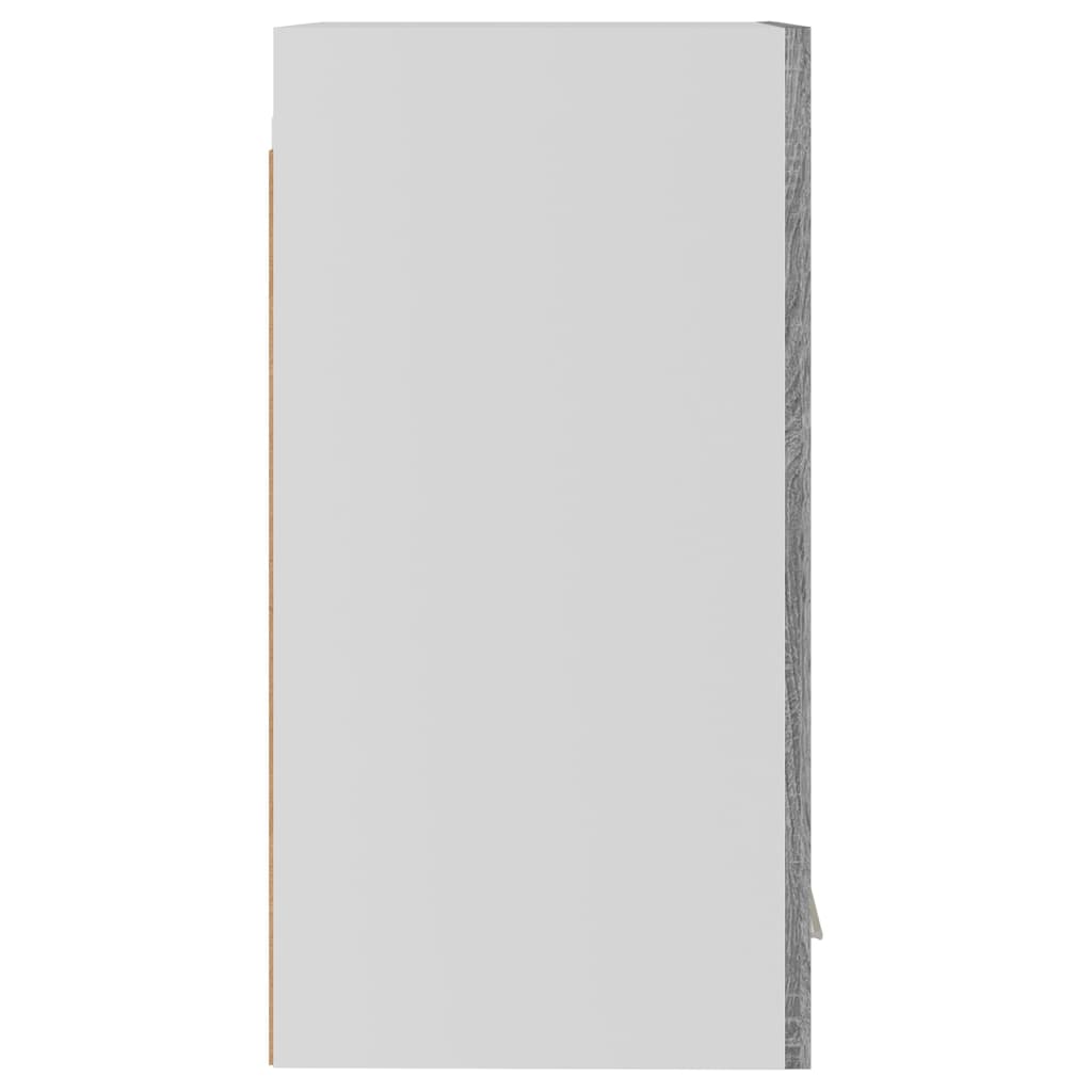 vidaXL Mobile Pensile Grigio Sonoma 29,5x31x60 cm in Legno Multistrato