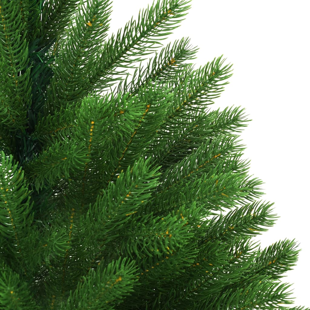 vidaXL Albero di Natale Preilluminato con Palline Verde 120 cm