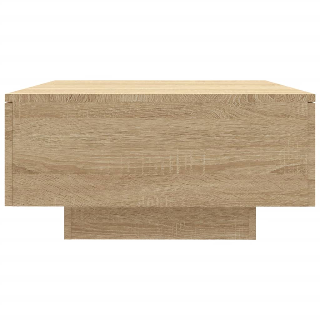 vidaXL Tavolino da Salotto Rovere Sonoma 90x60x31 cm Legno Multistrato