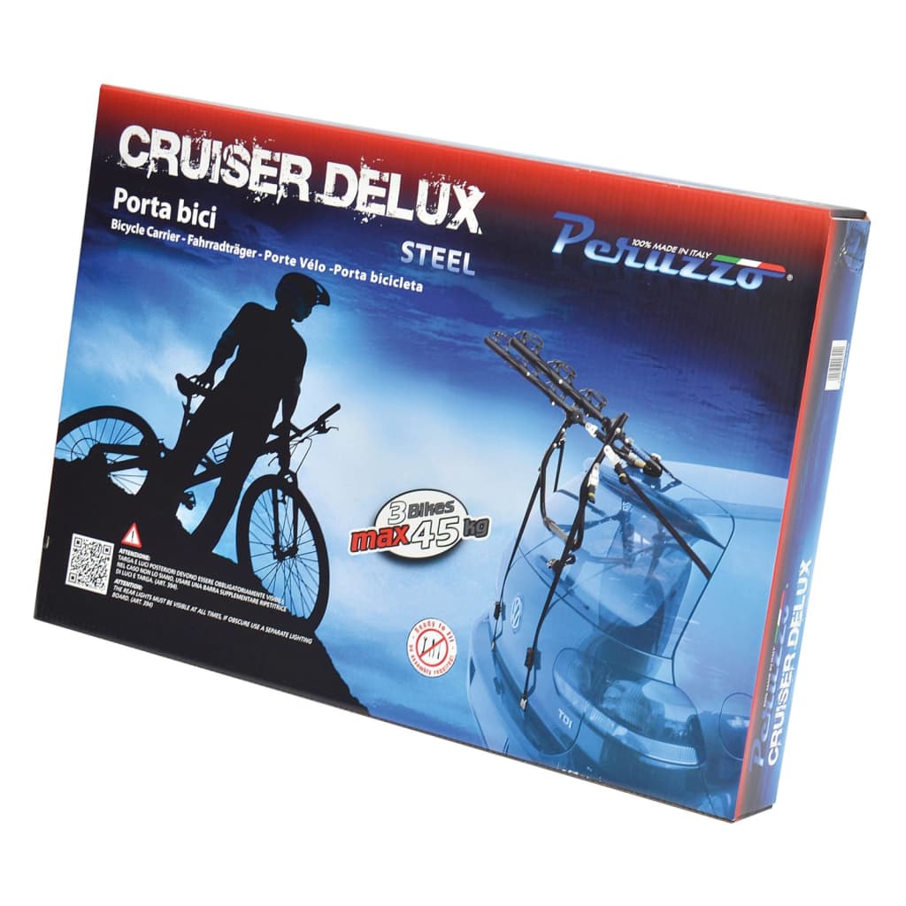 Peruzzo Portabici CruiserDelux per 3 Bici Alluminio