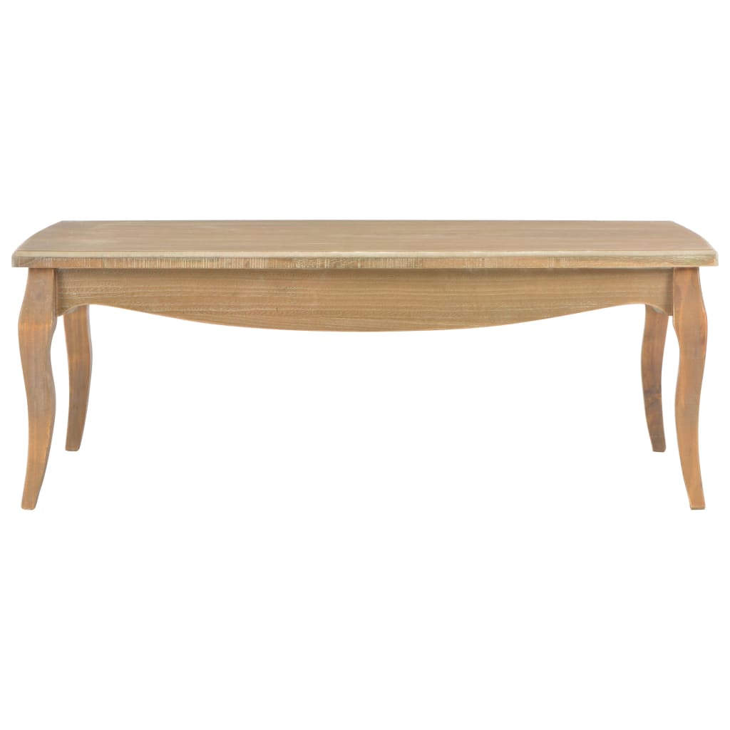 280004 vidaXL Coffee Table 110x60x40 cm Solid Pine Wood