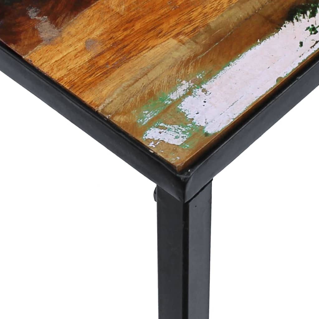 vidaXL Tavolino da Salotto in Legno Massello di Recupero 100x60x40 cm