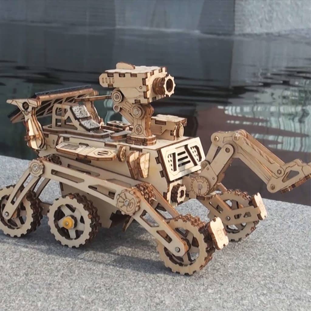 Robotime Kit Auto in Scala a Energia Solare Curiosity Rover