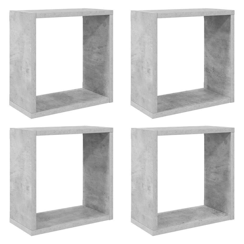 vidaXL Mensole da parete 2 pezzi Rovere nero 60 x 15 x 23 cm Materiale a base di legno
