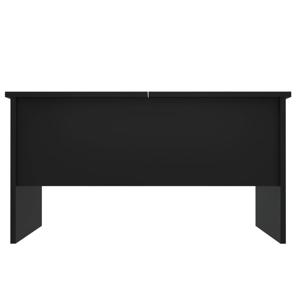 vidaXL Tavolino da Salotto Nero 80x50x42,5 cm in Legno Multistrato