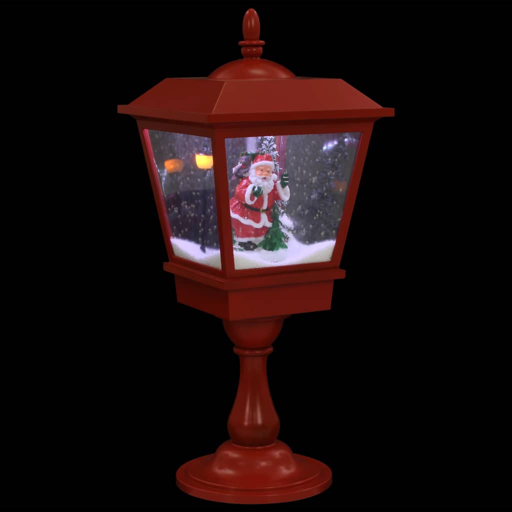 vidaXL Lampada Natalizia a Piedistallo con Babbo Natale 64 cm LED