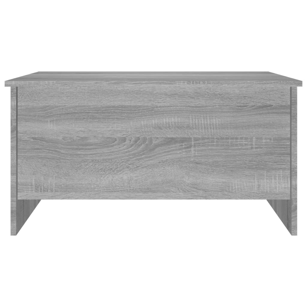vidaXL Tavolino Salotto Grigio Sonoma 80x55,5x41,5cm Legno Multistrato