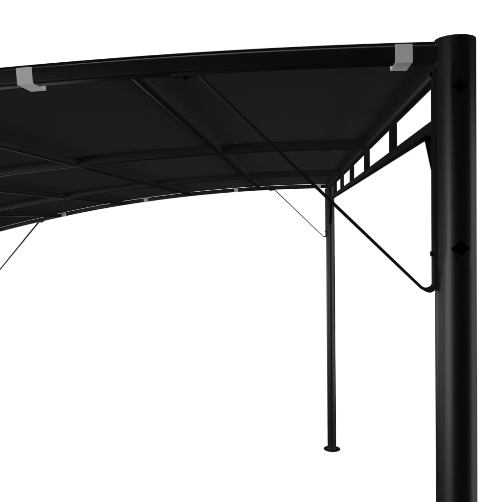 vidaXL Tenda Parasole da Giardino 4x3x2,55 m Antracite