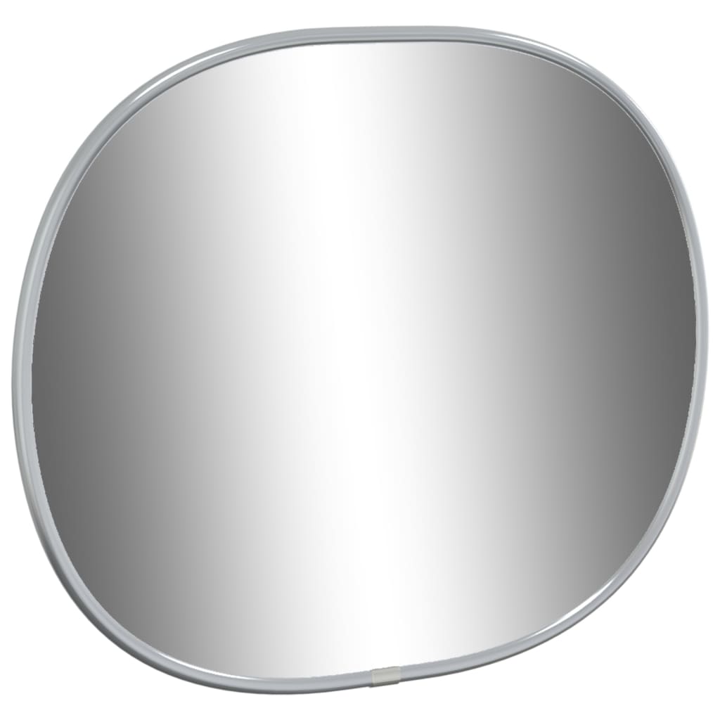 vidaXL Specchio da Parete Argento 30x25 cm