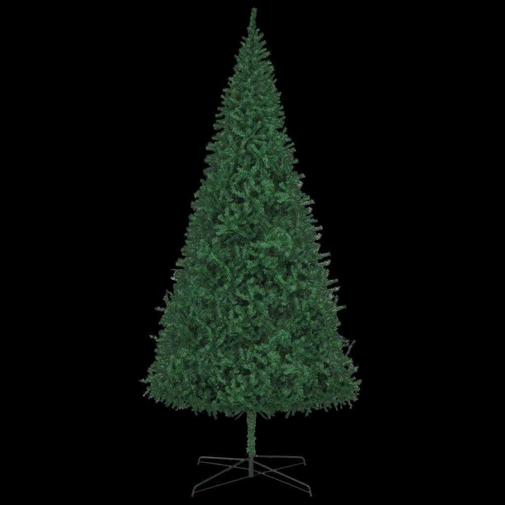 vidaXL Albero di Natale Preiluminato Artificiale 400 cm Verde