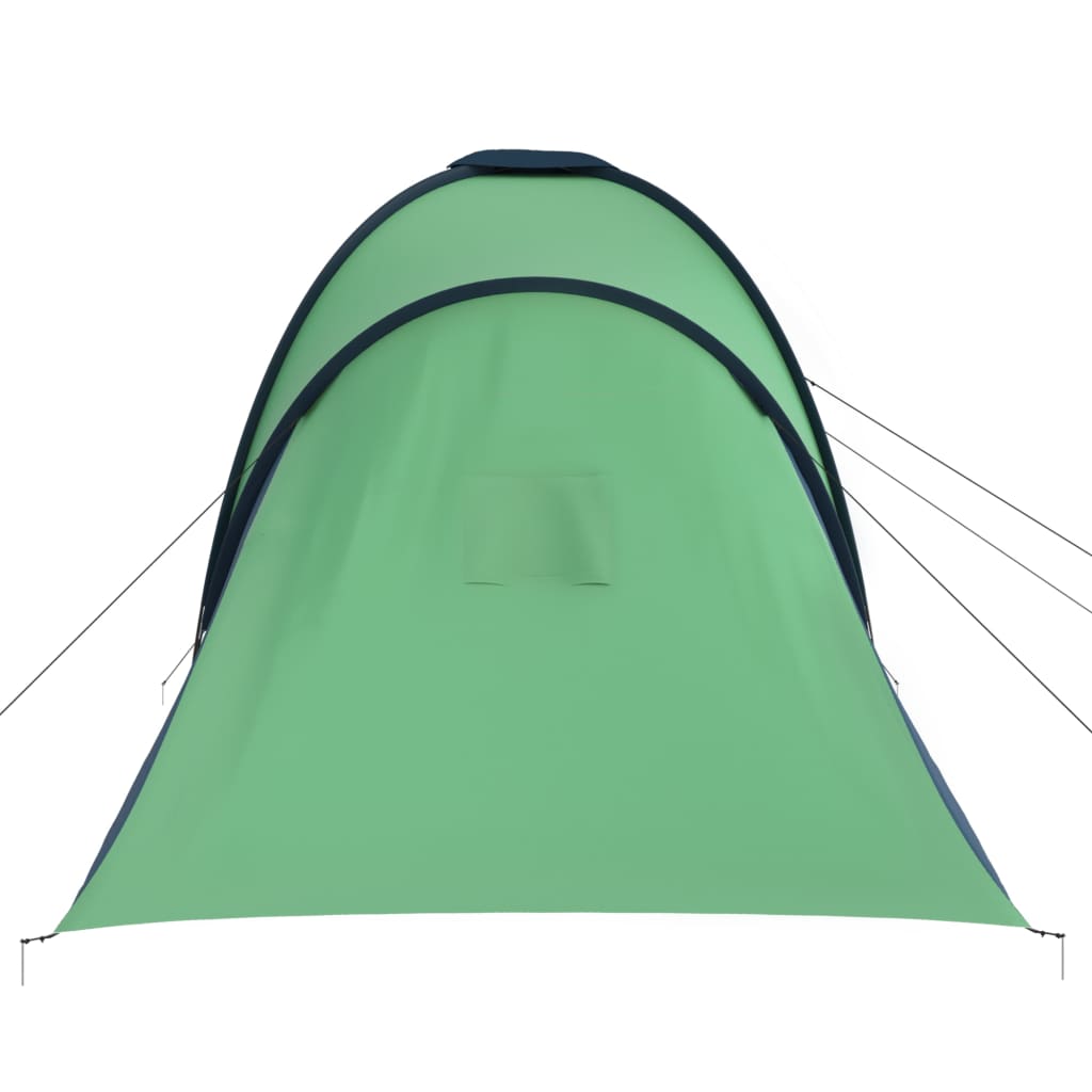 vidaXL Tenda da Campeggio per 6 Persone Blu e Verde