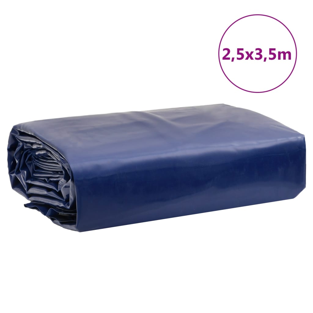 vidaXL Telone Blu 2,5x3,5 m 650 g/m²