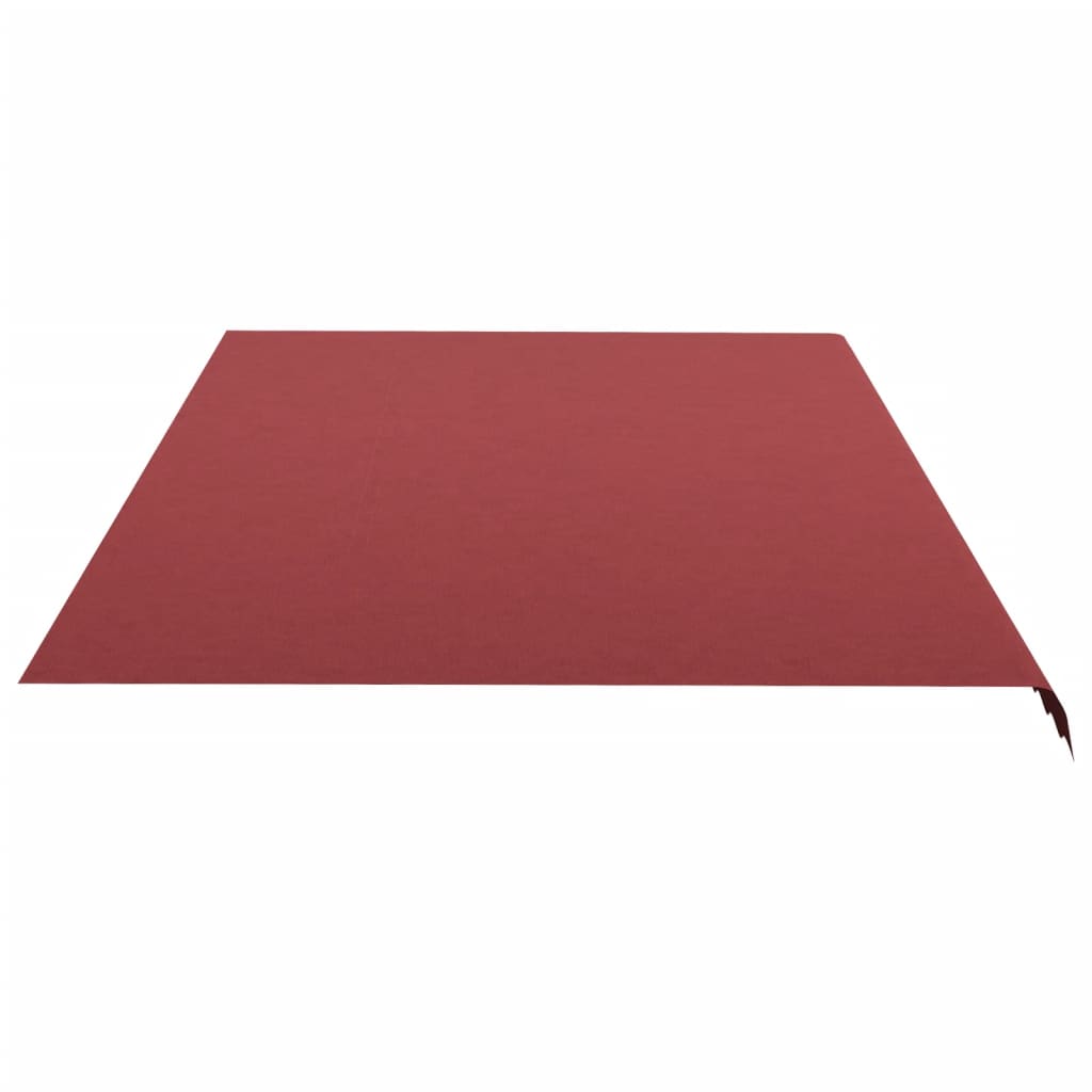 vidaXL Tessuto di Ricambio per Tenda da Sole Rosso Borgogna 6x3,5 m