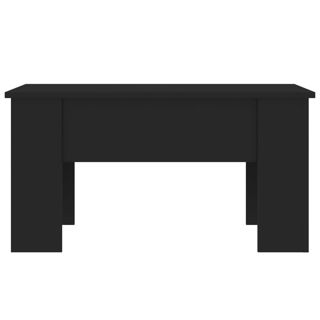 vidaXL Tavolino da Salotto Nero 79x49x41 cm in Legno Multistrato