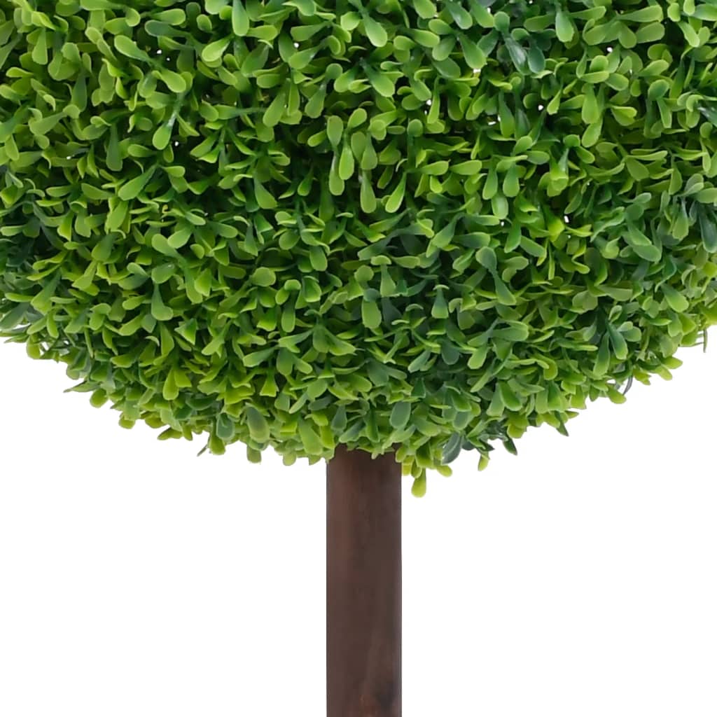 vidaXL Pianta di Bosso Artificiale a Sfera con Vaso Verde 71 cm