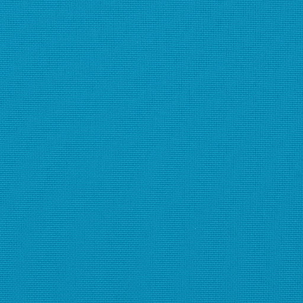 vidaXL Cuscino per Lettino Blu 186x58x3 cm in Tessuto Oxford
