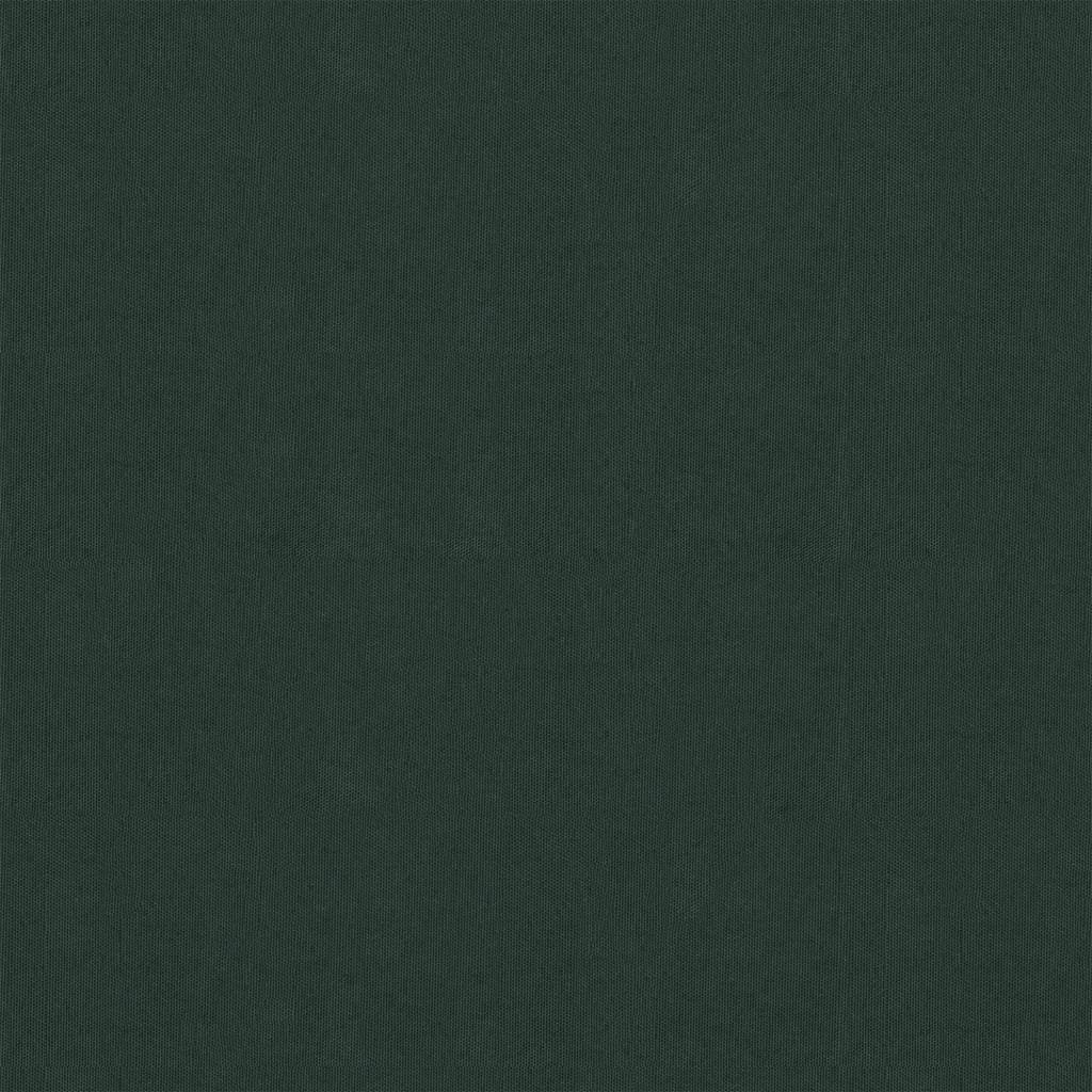 vidaXL Paravento da Balcone Verde Scuro 75x400 cm Tessuto Oxford