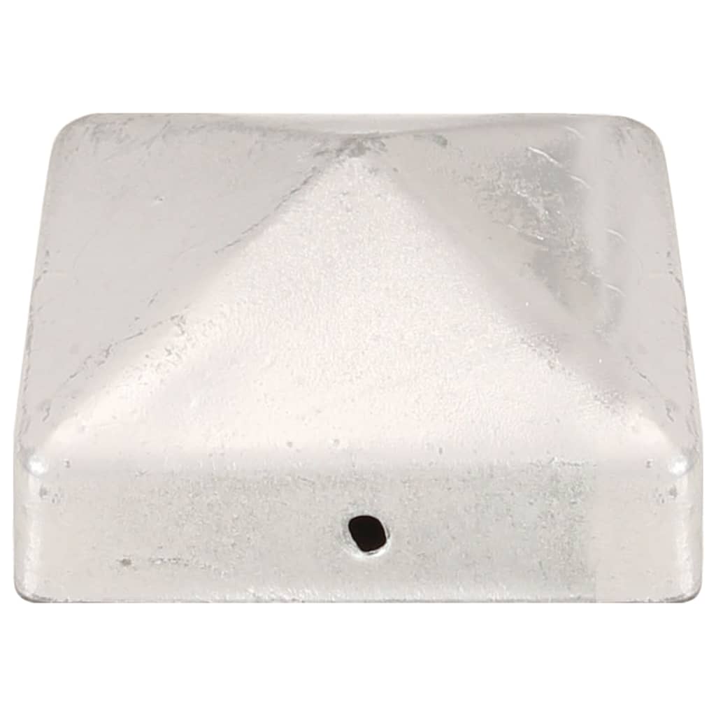 12 Tappi Per Pali In Plastica 10x10 Cm - Protezione Antipioggia Per Recinzioni - Foto 7