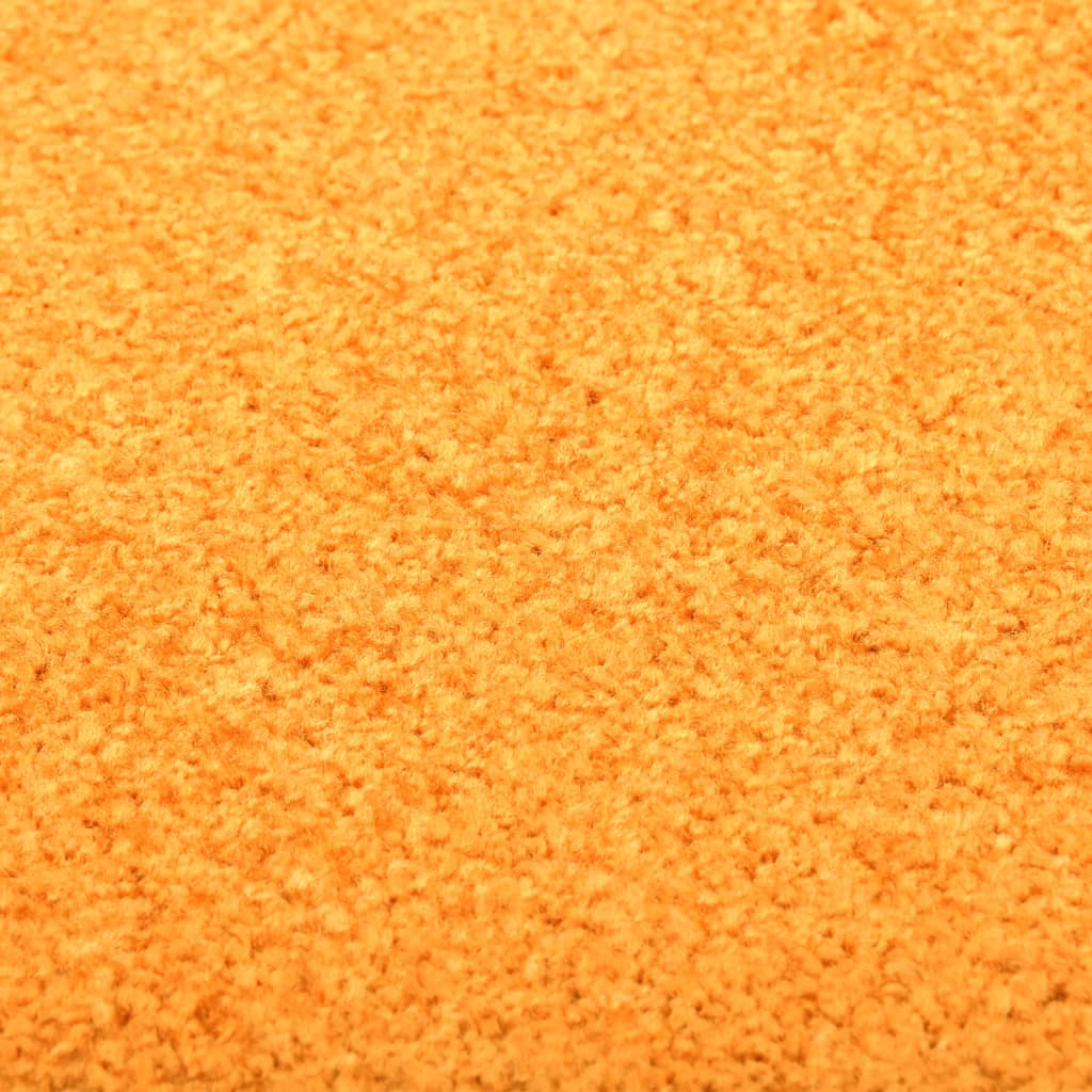 vidaXL Zerbino Lavabile Arancione 90x120 cm