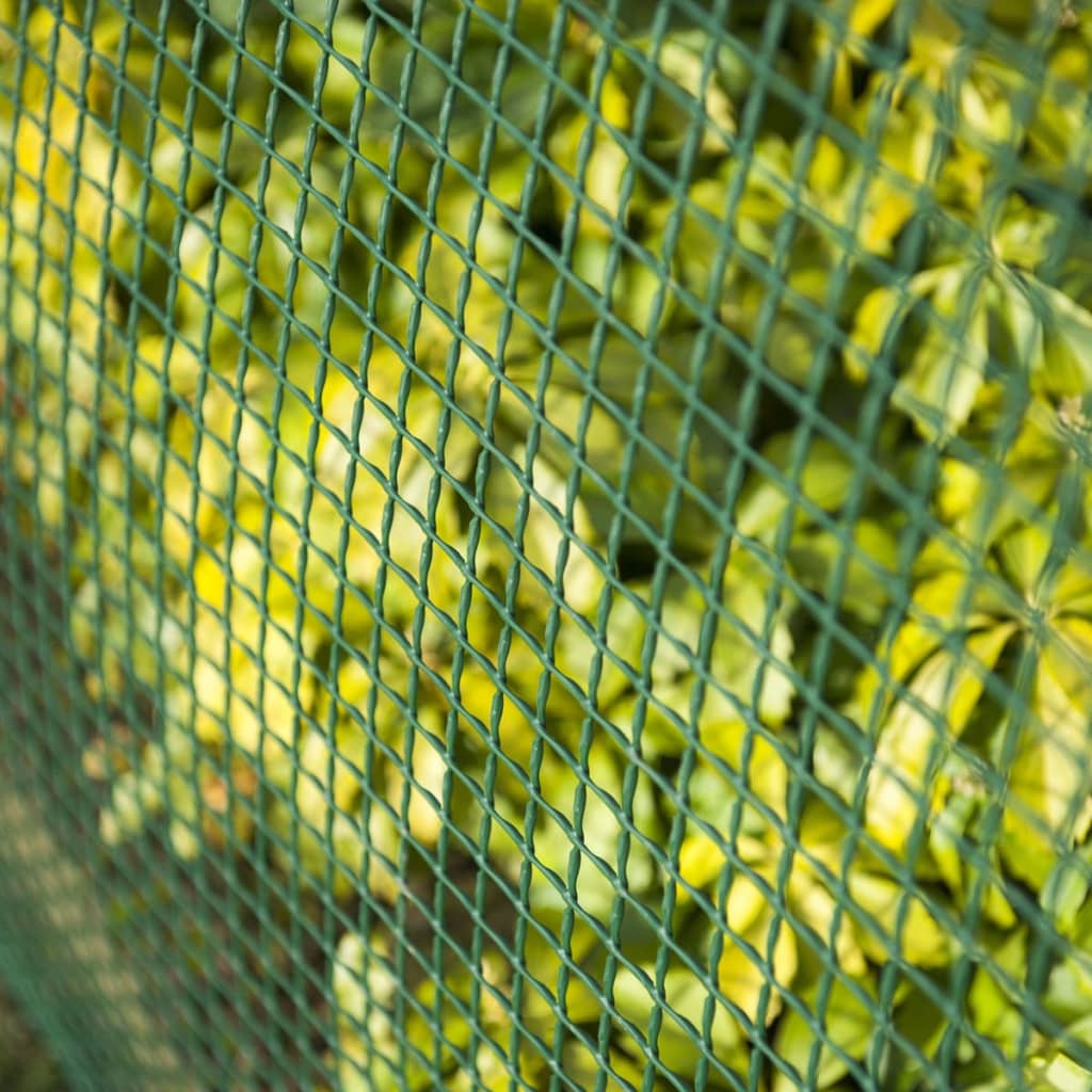 Nature Recinzione da Giardino in Rete Quadrata 5x5 mm 1x3 m Verde