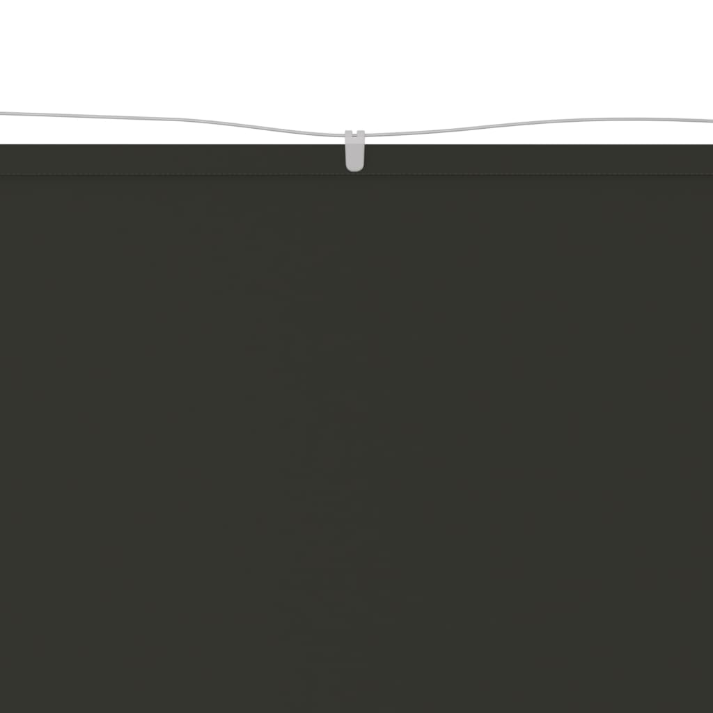 vidaXL Paravento Verticale Antracite 300x360 cm Tessuto Oxford