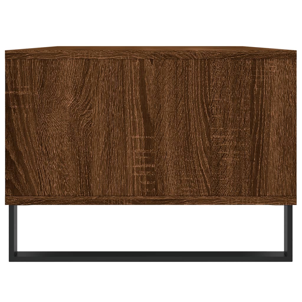 vidaXL Tavolino da Salotto Rovere Marrone 90x50x36,5 cm in Multistrato