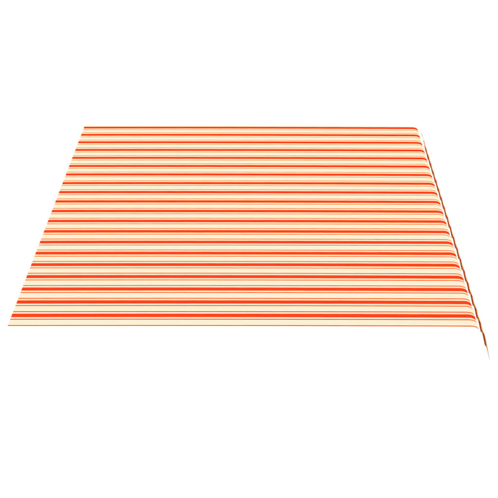 vidaXL Tessuto di Ricambio per Tenda da Sole Giallo e Arancio 4,5x3 m
