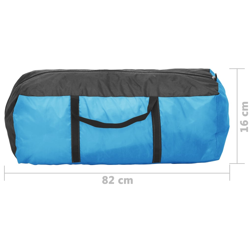 vidaXL Tenda da Campeggio Pop-Up 2-3 Persone 240x210x140 cm Blu