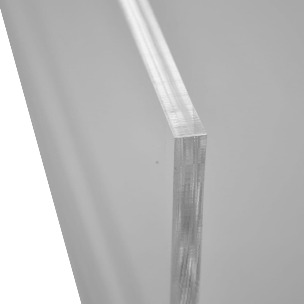 DESQ Stand per Monitor in Acrilico Trasparente 22 x 20 x 7 cm