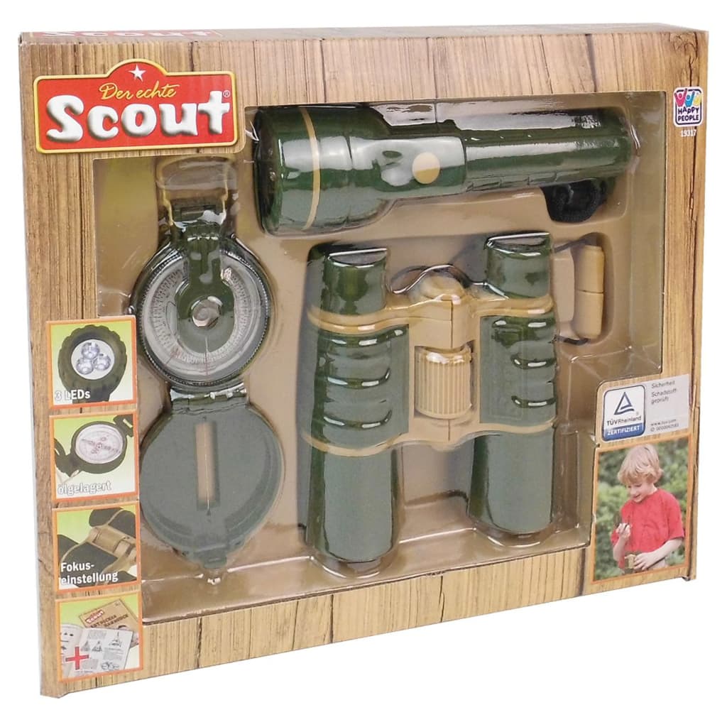 Scout Set Adventure 3 pz Verde Militare