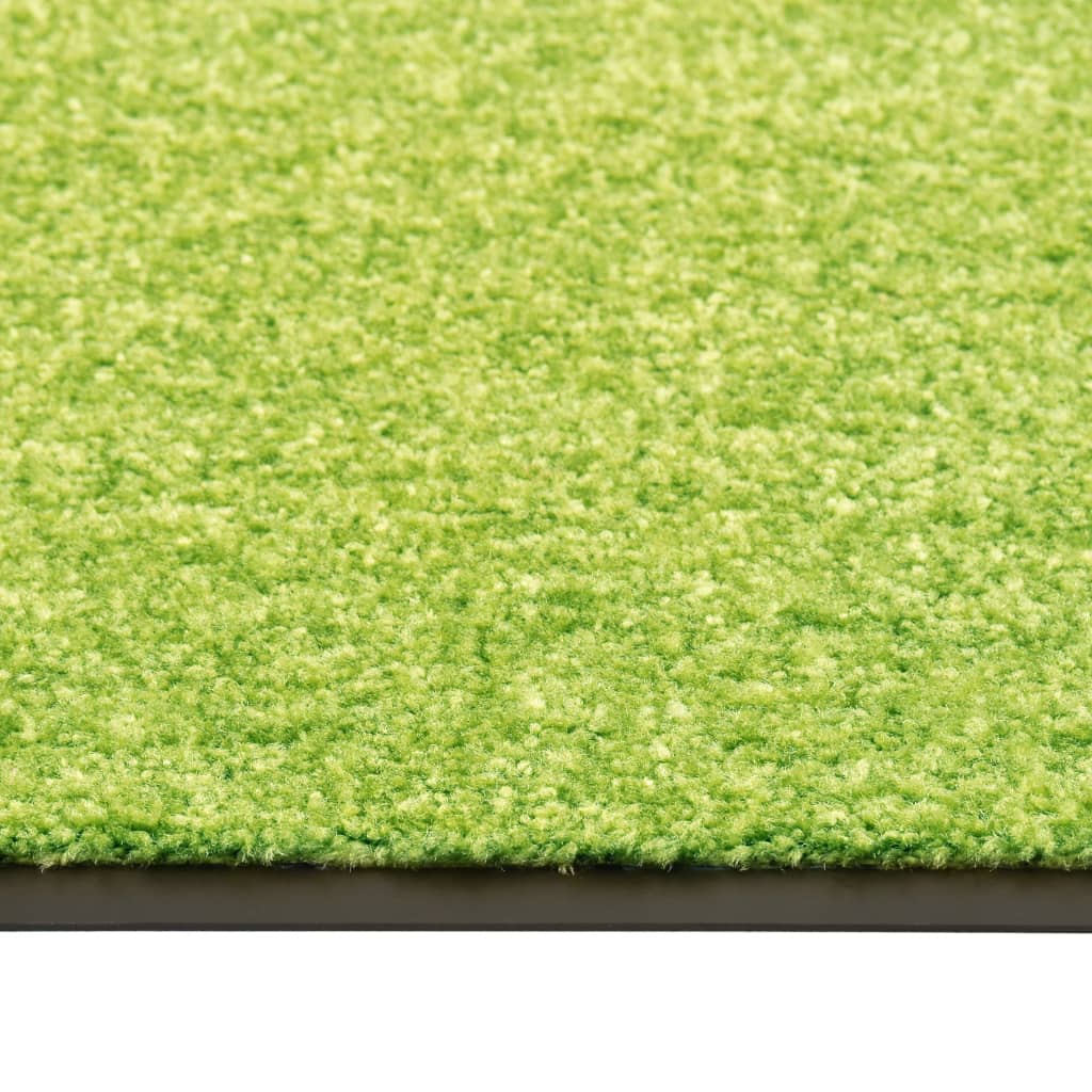 vidaXL Zerbino Lavabile Verde 120x180 cm