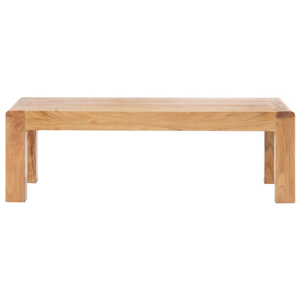 vidaXL Tavolino da Salotto 110x60x35 cm Massello Acacia Finitura Miele