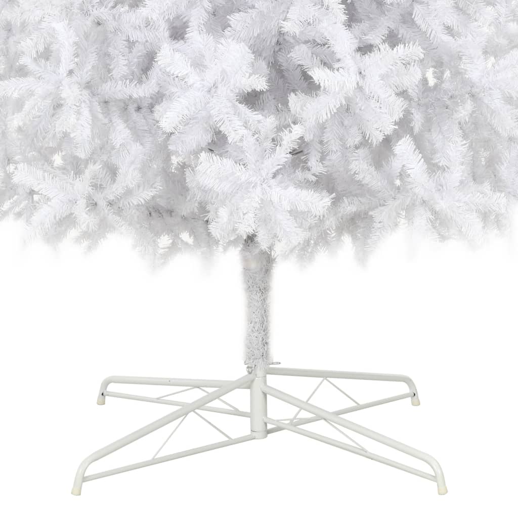 vidaXL Albero di Natale Artificiale con Luci a LED 400 cm Bianco