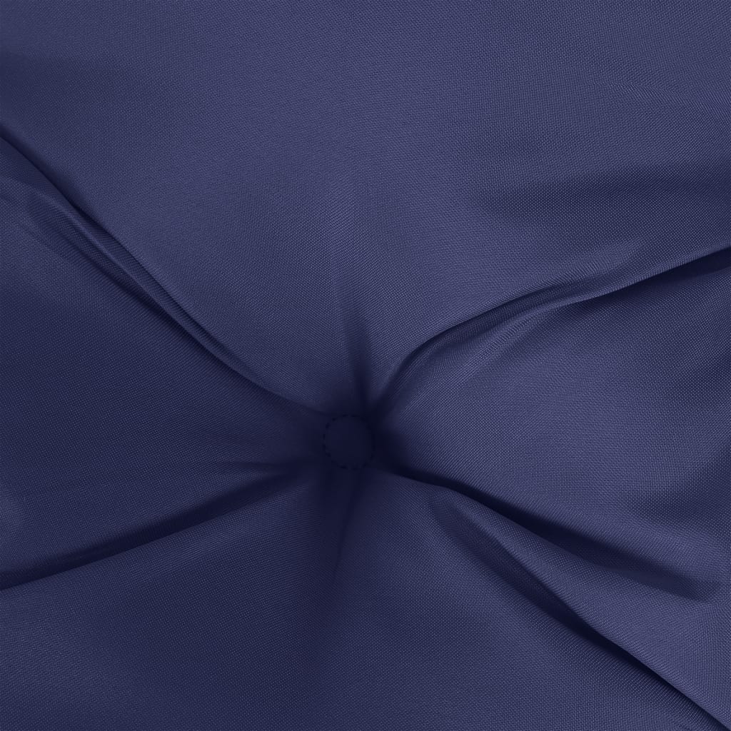 vidaXL Cuscini per Sedia 6 pz Blu Marino 40x40x7 cm in Tessuto Oxford