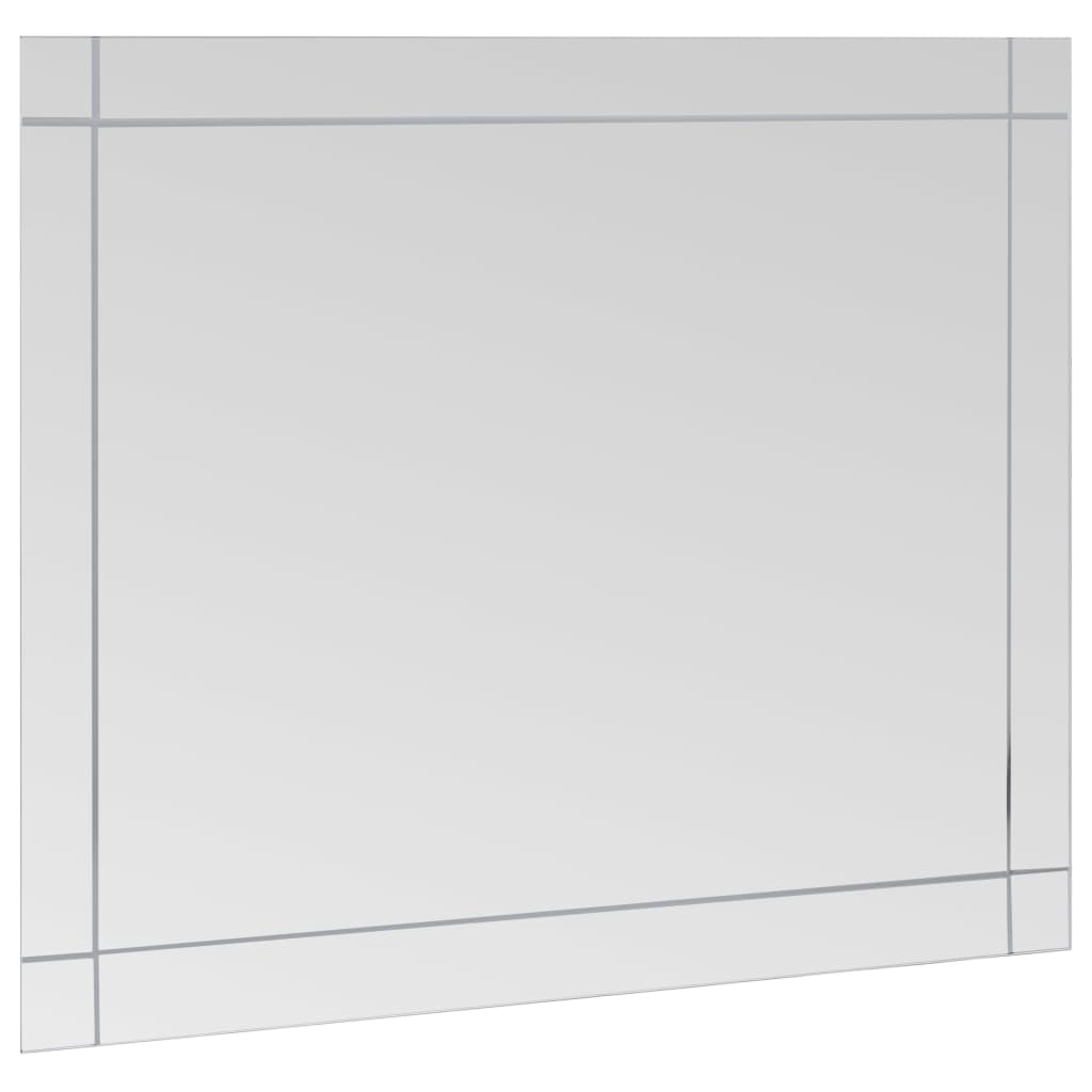vidaXL Specchio da Parete 100x60 cm in Vetro