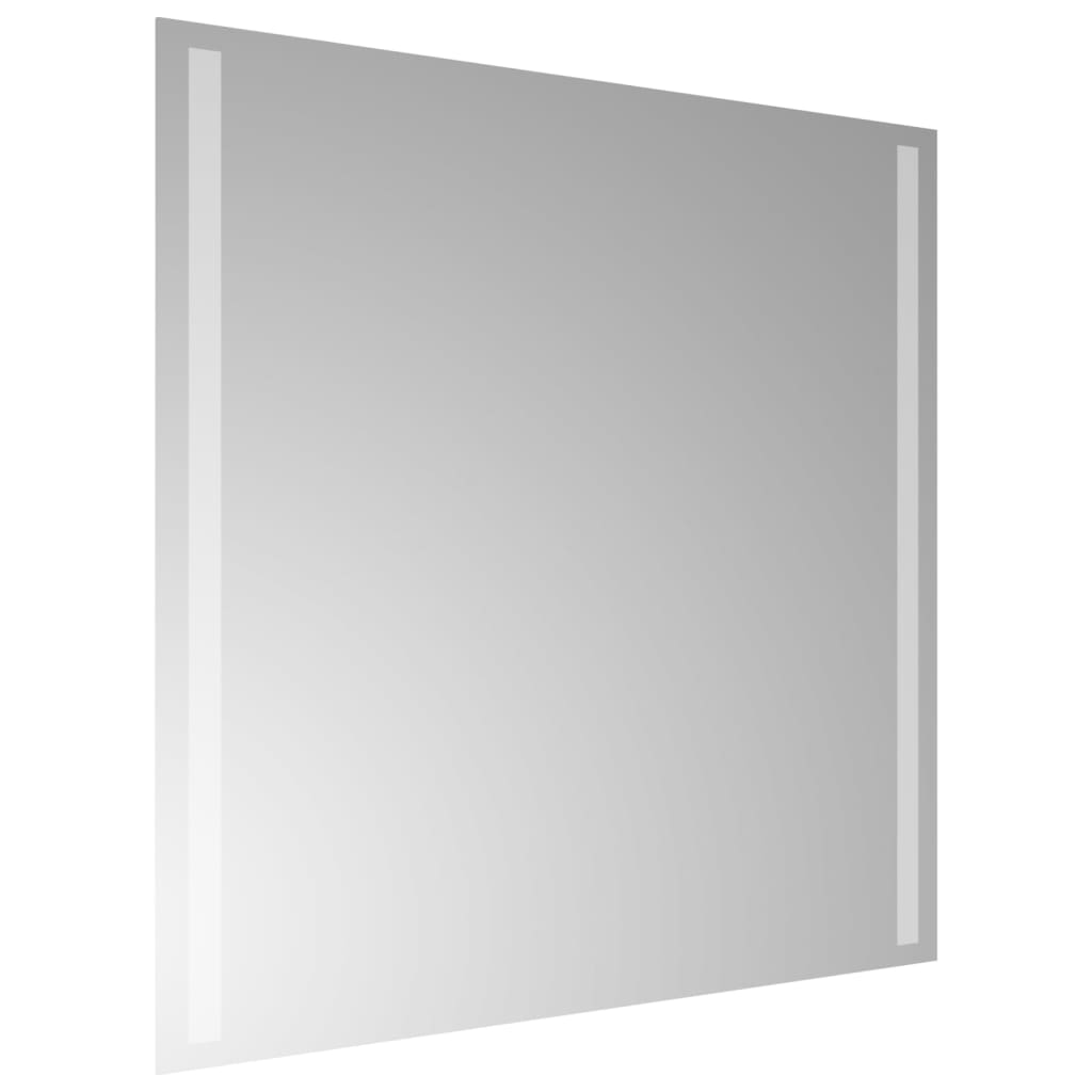 vidaXL Specchio da Bagno con Luci LED 60x60 cm