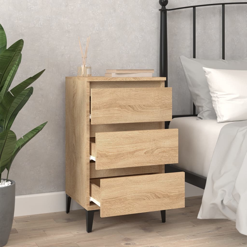 VidaXL Credenza Bianca 73,5x35x75 cm in Legno Multistrato | Leroy Merlin