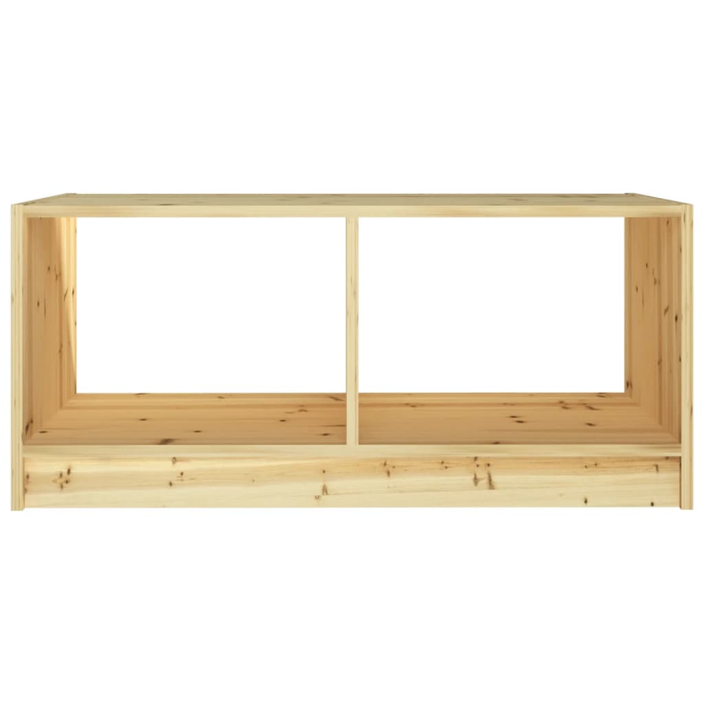 vidaXL Tavolino da Salotto 75x50x33,5 cm Legno Massello di Abete