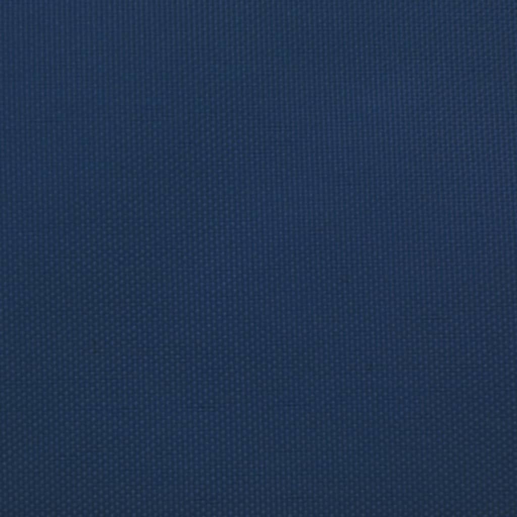 vidaXL Parasole a Vela Oxford Rettangolare 3x4,5 m Blu