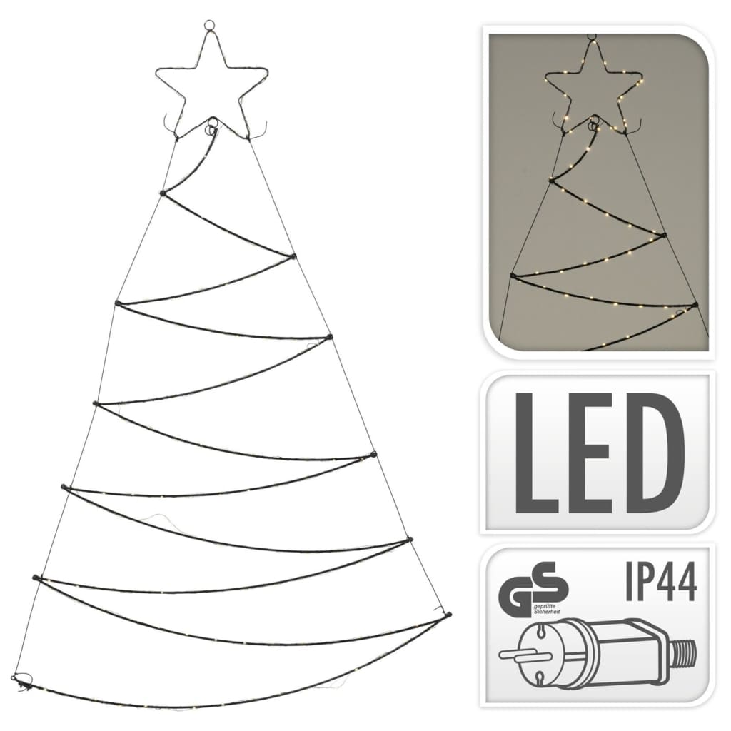 Ambiance Albero di Natale con 125 LED 110 cm