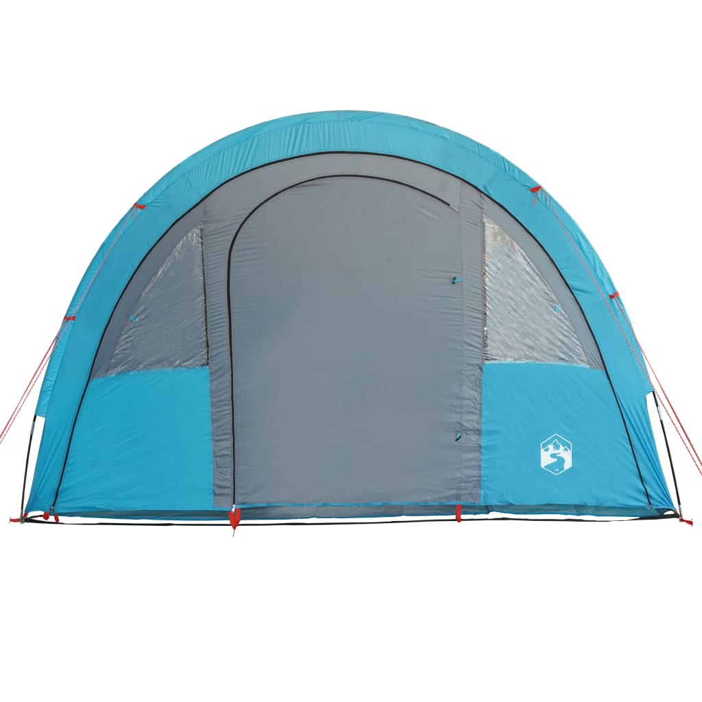 vidaXL Tenda da Campeggio a Tunnel per 4 Persone Blu Impermeabile