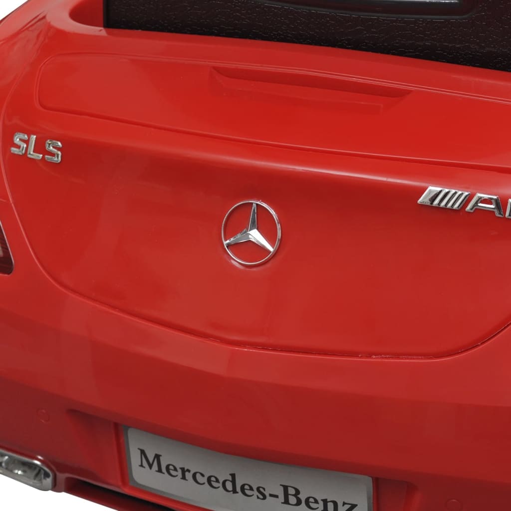 vidaXL Macchina Cavalcabile Mercedes Benz SLS AMG Rossa con Telecomando Gioco 