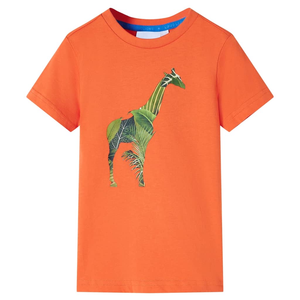 Maglietta per Bambini Arancione Brillante 92