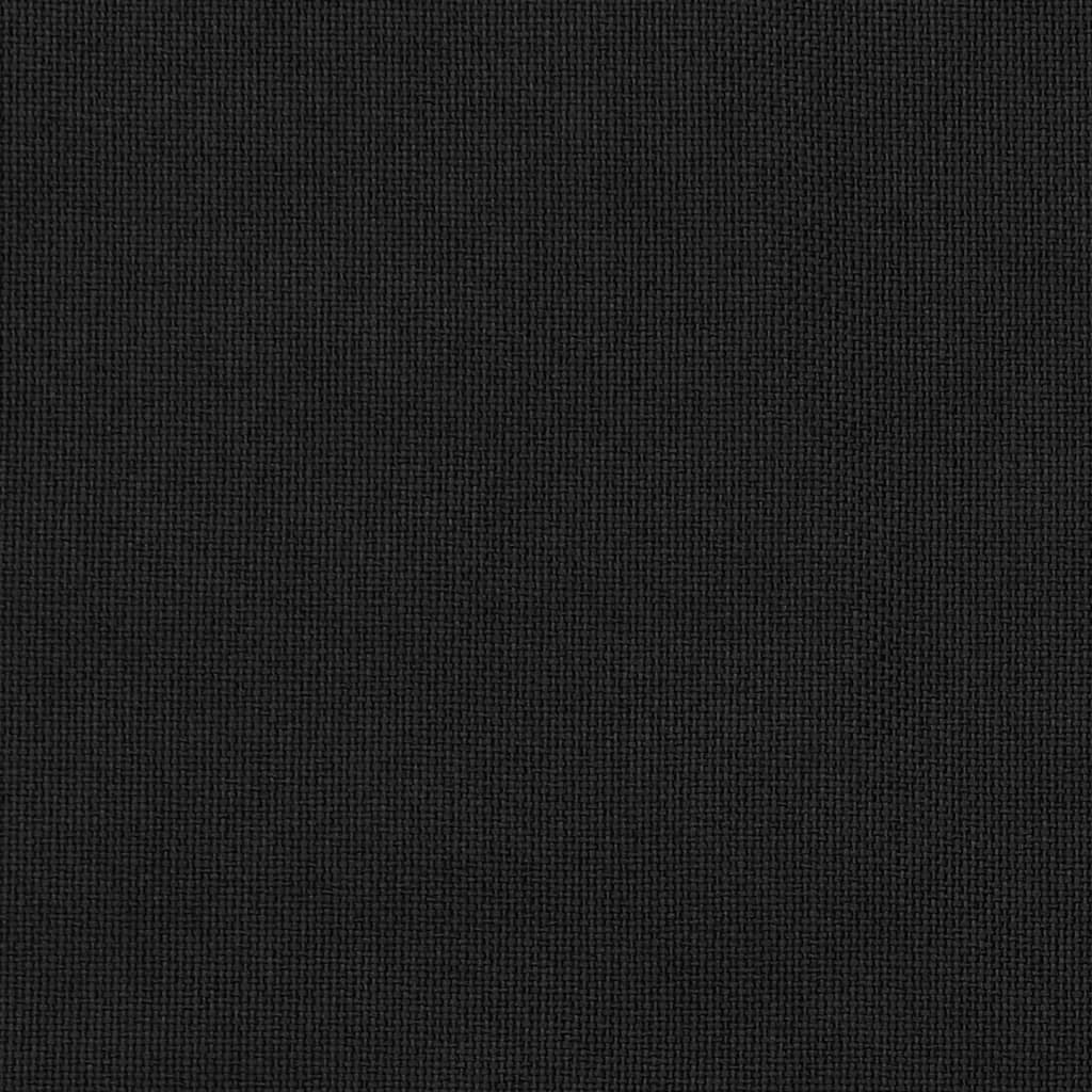 vidaXL Tenda Oscurante Effetto Lino con Occhielli 290x245 cm Nera