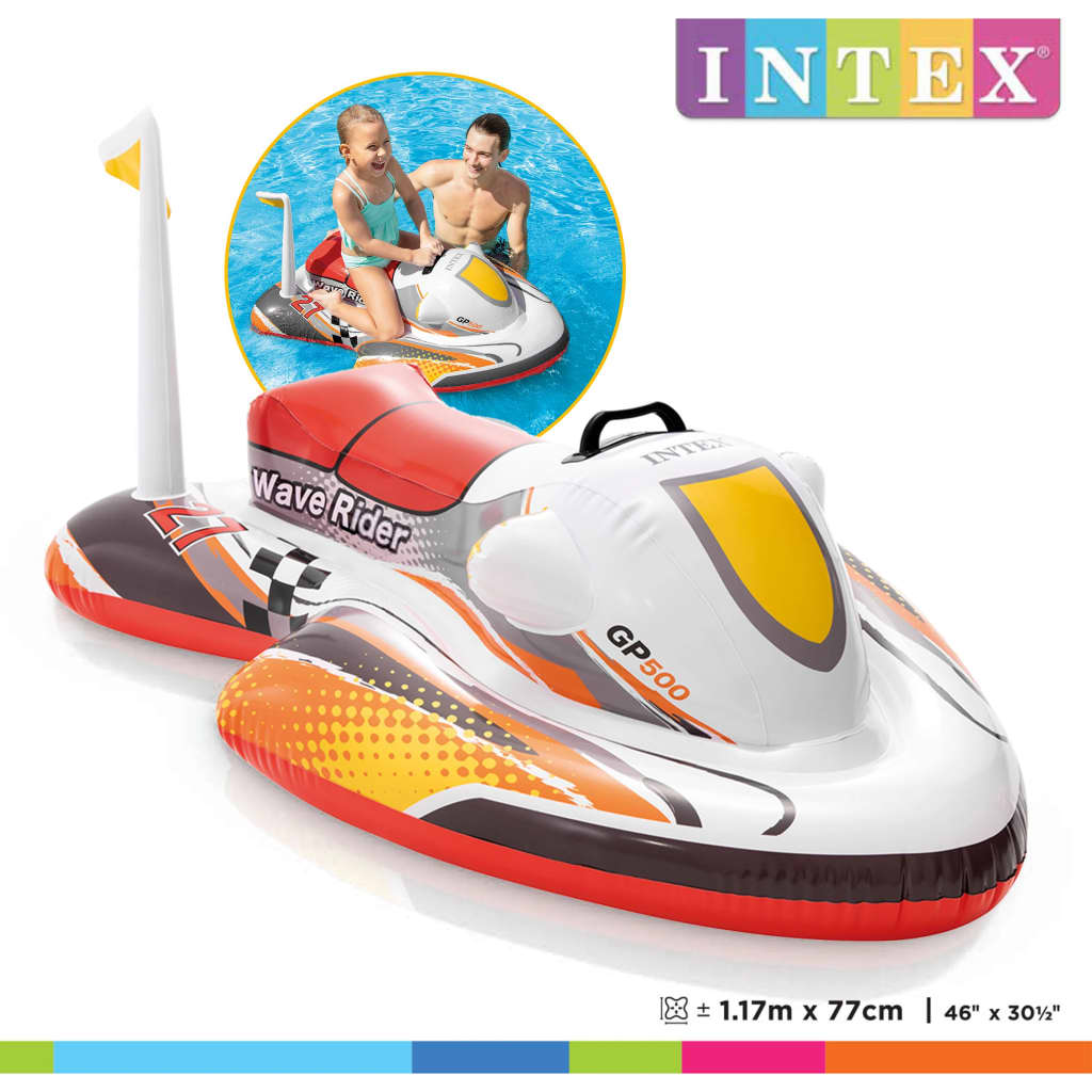 Intex Wave Rider Cavalcabile 117x77 cm