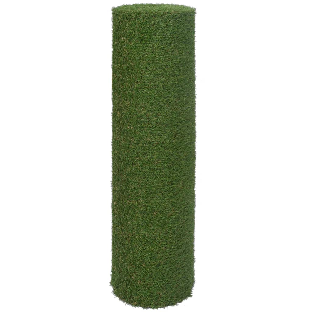 vidaXL Erba artificiale 1x10 m/20-25 mm verde