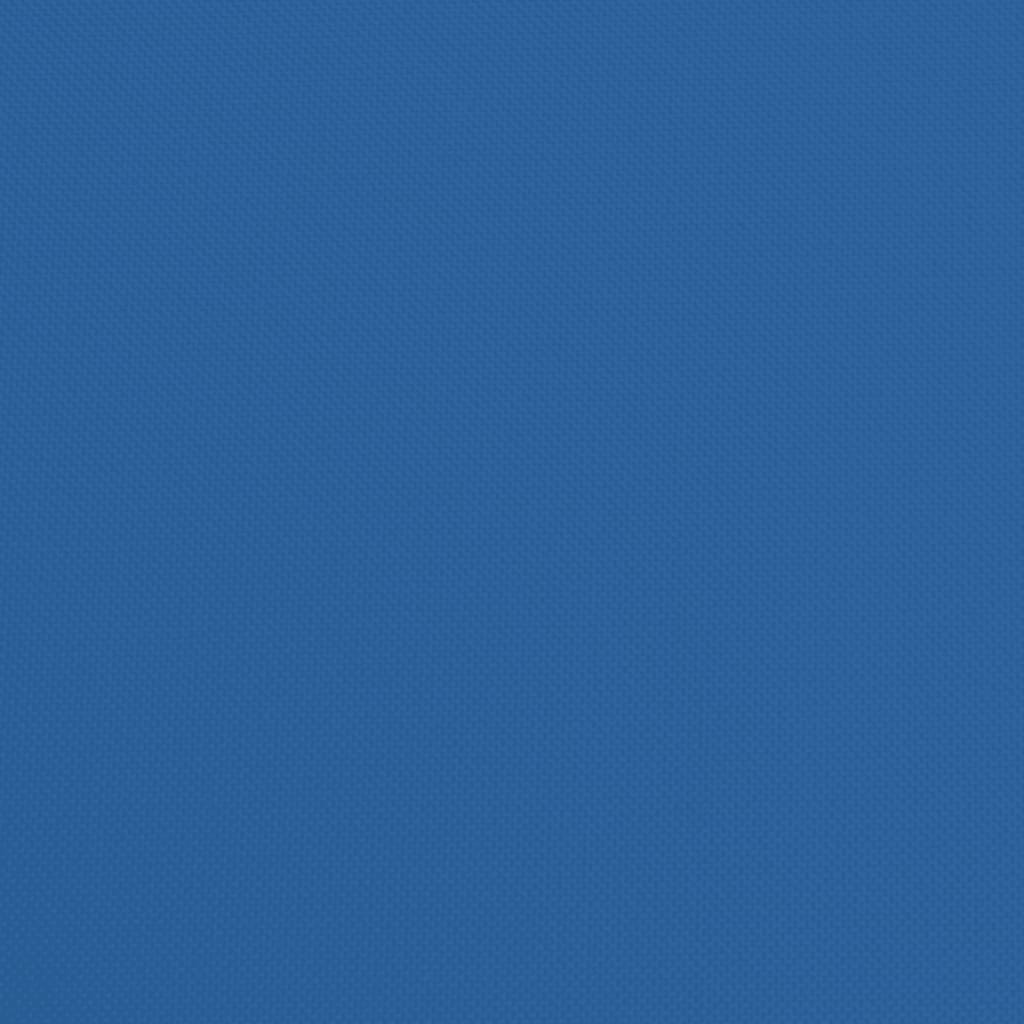 vidaXL Lettino Prendisole Pieghevole Blu in Tessuto Oxford e Acciaio