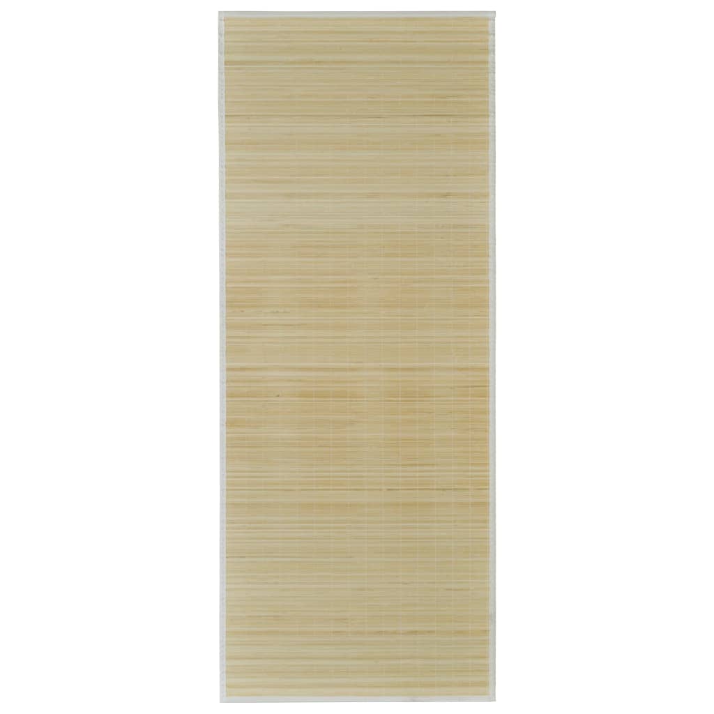 vidaXL Tappeto Rettangolare in Bambù Naturale 80 x 200 cm