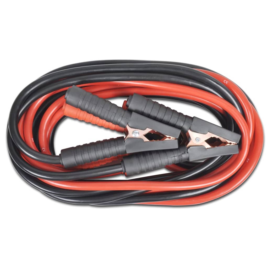 VidaXL Cavi Batteria Per Avviamento StartSafe 500A 4 Metri Coppia (2 Pezzi) Per Auto 12/24V - 3