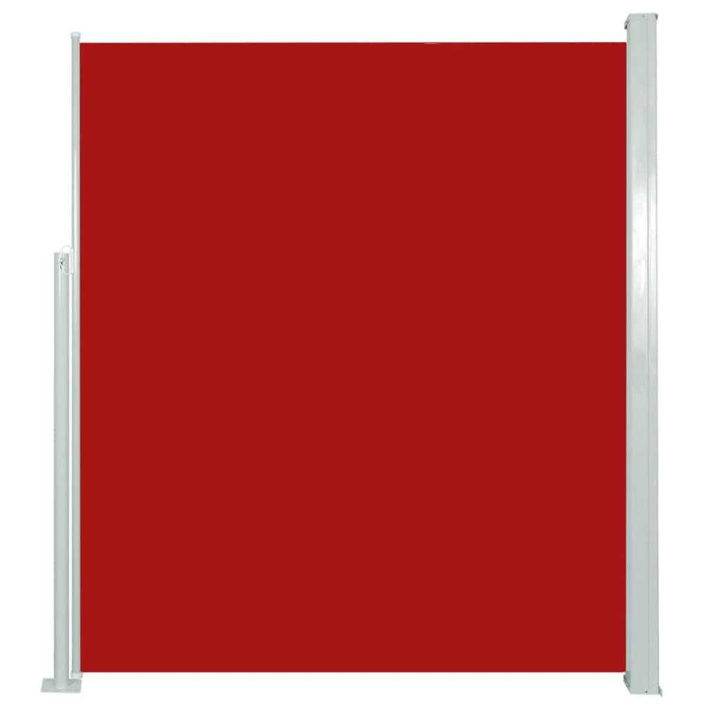 vidaXL Tendalino Laterale per Patio Terrazzo 160 x 300 cm Rosso